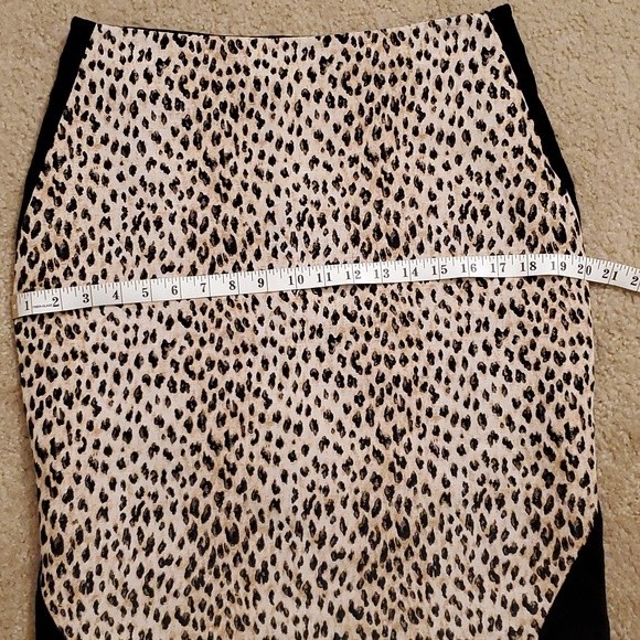 NWT Diane Von Furstenberg Emma Leopard Print Skirt- 12 - Picture 7 of 9